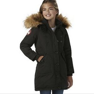 Canada Weatherproof Winter Coat Girls Size 10 12